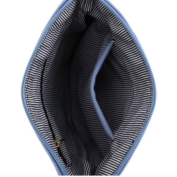 Baby Blue Tassel Zipper Crossbody Bag - Picture 4 of 4